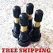 CLKjdz 4x TR600HP / TR-600HP High Pressure Brass Rubber Snap-In Tire Valve Stems 1-1/4" (4PCS)