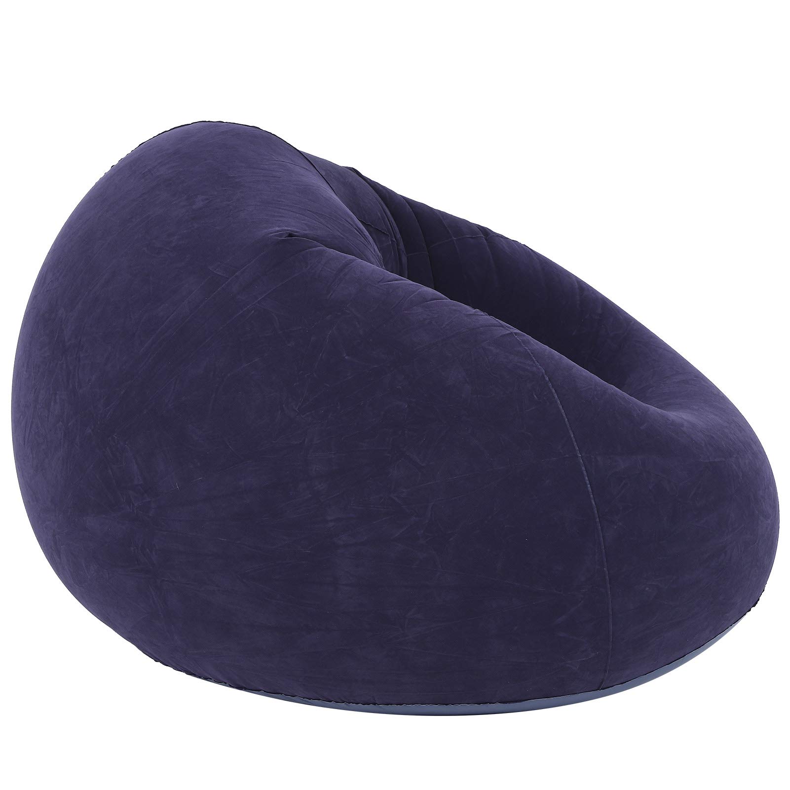 Akozon Ultra Soft Inflatable Single Spherical Sofa Chair for Dorm Room Outdoor Travel Camping Picnic