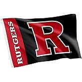 Desert Cactus Rutgers R Flag - 3 x 5 Feet Knights Banner, Indoor/Outdoor Durable Fabric, 100% Polyester Design (Style Q)