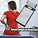 Acupressure Mat and Pillow Set for Back and Neck Pain Relief and Muscle Relaxation Relieves Stress, Back, Neck, and Sciatic Pain