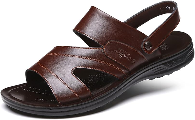 Amazon Hxjサンダル メンズ 会社用 すべり止め Sandal 職場用 ファッションサンダル