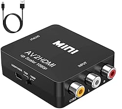 BD&M AV to HDMI Converter, RCA to HDMI