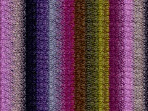 NoroKureyon Yarn 188 Moss/Purples/Navy/Black/Pink