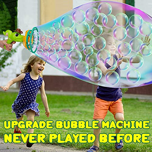 Ubble machine big bubbles for kids and toddlers, bubble blowe