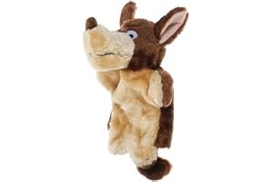 QUMIIRITY Plush Animal Hand Puppet Toys Cartoon Wolf Puppet for Boys and Girls Storytelling Playtime
