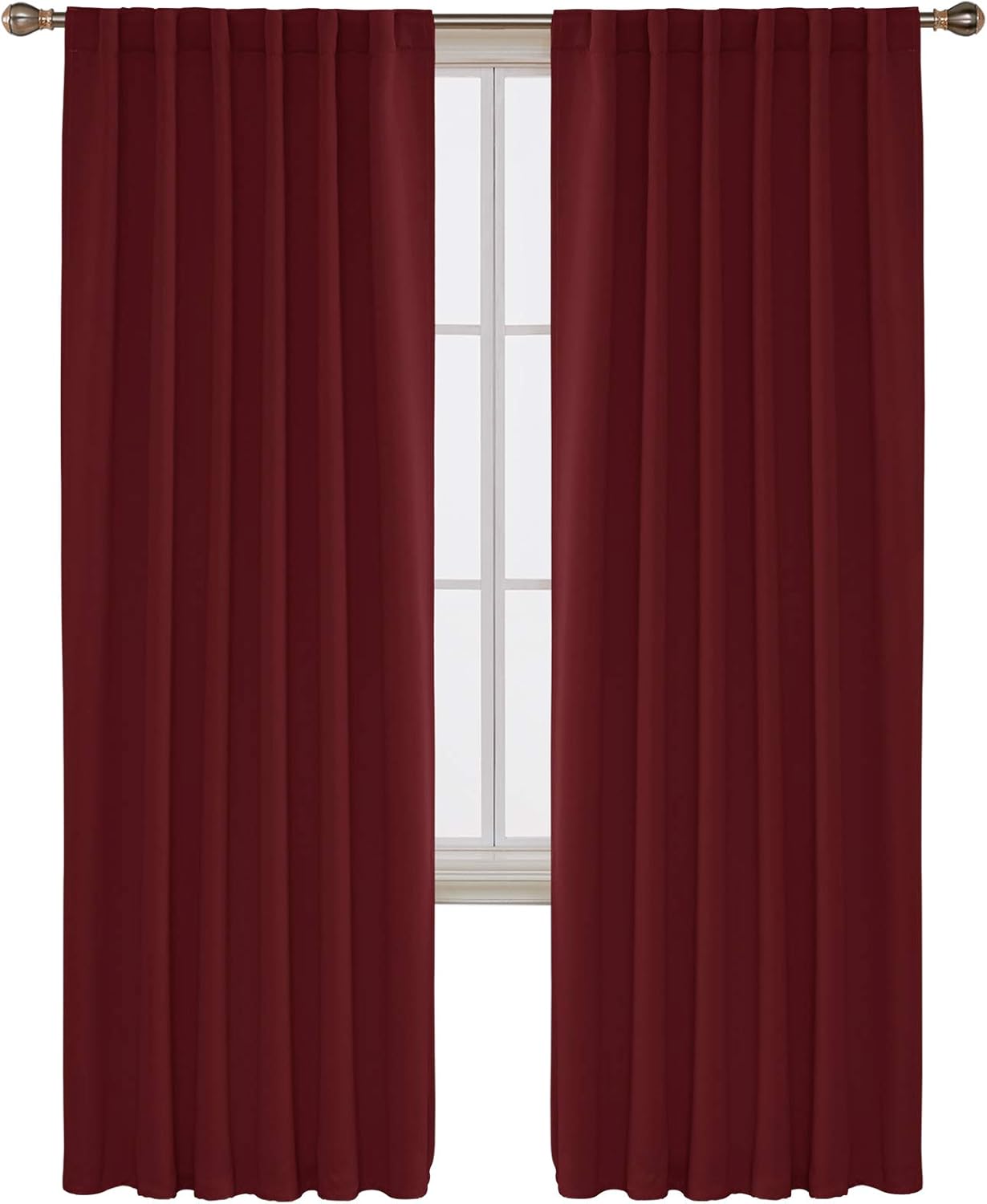 Best burgandy curtains for living room