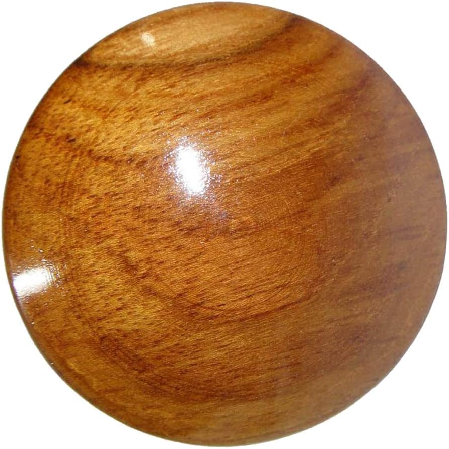 Teak Wood Boat Steering Wheel Center Cap 2-1/2 Inch Inside Diameter 2-5/8 Inch Face Diameter Boat Parts
