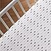 Lolli Living 4-Piece Baby Bedding Crib Set with Woods Pattern. Complete Set with Quilt, 2 Fitted Sheets, and Bed Skirt (Yellow and Blue). (161034)
