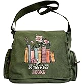 CHICGLOW Personalized Pattern Messenger Bag Cute Canvas Crossbody Bags Women/Men Shoulder Handbags Hobo Purses with Pockets