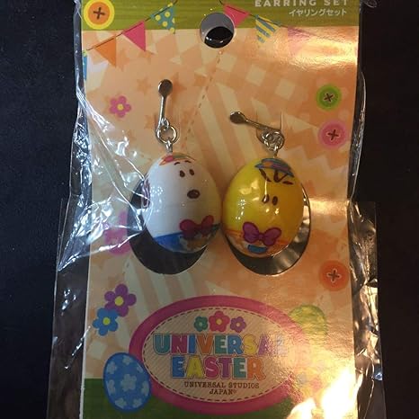 Amazon Usj スヌーピー ウッドストック イースター イヤリング イヤリング ホビー