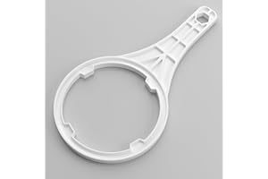 CRIEZ Heavy Duty Water Filter Wrench for 2.5x10 & 2.5x20 Inch Cartridges - 3.5 inch Max Grip Fits RO System, Under Sink Filter & Slim Housings - Durable ABS Plastic Tool with Anti-Slip Teeth