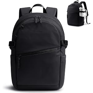 LOVEVOOK Unisex Casual Backpack, Durable Work College Backpack for Women | Lightweight Waterproof Backpack Purse with Large C