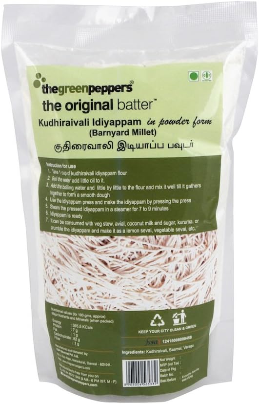 Kudhiraivali (Barnyard Millet) Idiyappam Mix