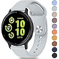 Meliya Bands Compatible with Garmin Vivoactive 5 / Vivoactive 3 Watch Band, Garmin Venu 2 Plus / Venu Sq / Venu Watch Bands Women Men, Soft Silicone Sport Replacement Strap for Garmin Vivoactive 5, Vivoactive 3 Music, Venu 2 Plus, Venu Sq, Venu, Vivomove Sport, Forerunner 645 / 245 Music Smart Watch