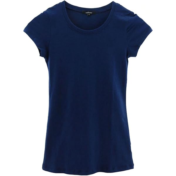 Sherosa Women's Basic Short Sleeve T-Shirt - Crew Neck, Soft Stretchy Fabric, Casual Tee For Leggings, Workout, Everyday Wear - View #3
