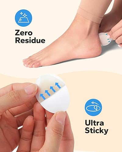 Dr. JK Hydrocolloid Gel Blister Bandages - 20 Waterproof Toe Bandages For Feet