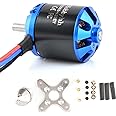 DIAMONDDYNAMICS Hobbyhh D5065 400kv RC Brushless Motor Power 1500W with 4.0mm Banana Head for DIY RC Glider Aircraft Plane and UAV