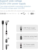Vonets VAP11G-500S WiFi Bridge Repeater 2 RJ45 Ports 300Mbps 2.4GHz for IoT PLC view 8