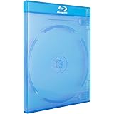 AcePlus Double 2-Disc Blu-Ray Cases with 12mm Standard Thickness, Screen Printed Logo and Clear Wrap Around Sleeve (10-Pack)