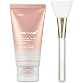 medicube Collagen Milky Glazed Wrapping Mask & Jelly Brush Duo | Daytime Wrapping Mask for Instant Radiance and Glazed Skin | Prep, Hydrate, and Glow with 130Da Collagen and Milk Protein