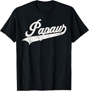 Papaw Retro Style Funny for Dad Grandpa T-Shirt