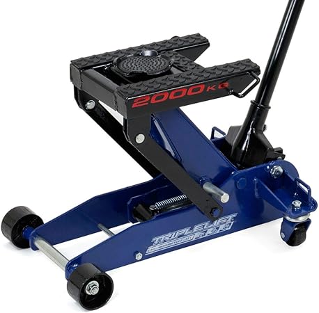 Hd Atv Auto Truck Motorcycle 4400lb Triple Lift Hydraulic Garage