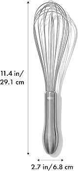 OXO Good Grips 11 Inch Steel Whisk view 6