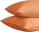 MOONLIGHT20015 Single Duvet Cover Set Rust Solid Microfiber 135x200 cm view 7