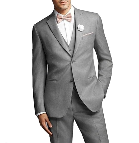 Amazon Everydress メンズスーツ スリム スーツ 3ピース カジュアル