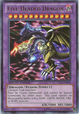 Yu-Gi-Oh! - Five-Headed Dragon (LC03-EN004) - Legendary Collection 3: Yugi's ...