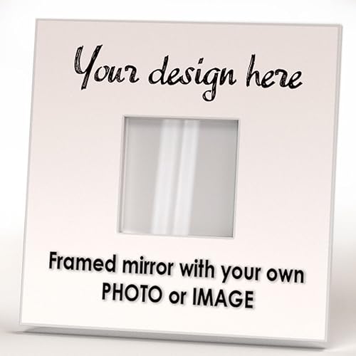 Customized Wall Framed Mirror Personalized Gift Decor