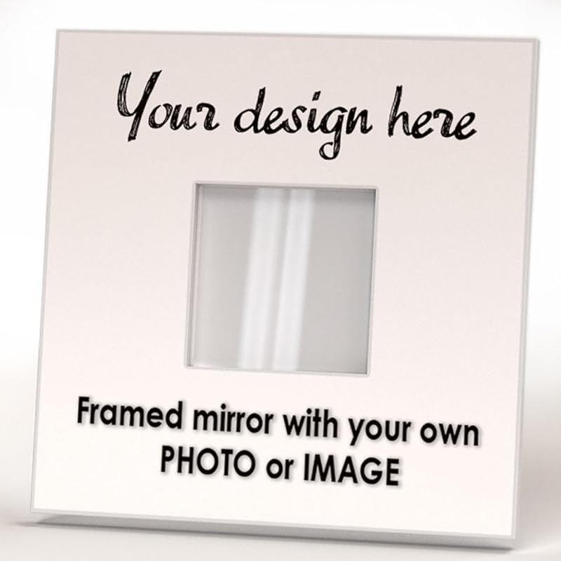 Customized Wall Framed Mirror Personalized Gift Decor
