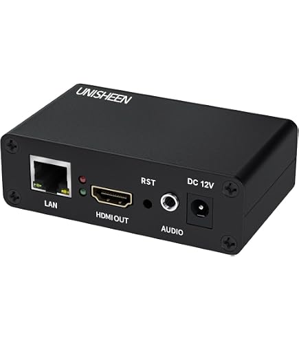 Amazon.com: UNISHEEN 1080P60 HDMI Video Encoder, H.265/H.264