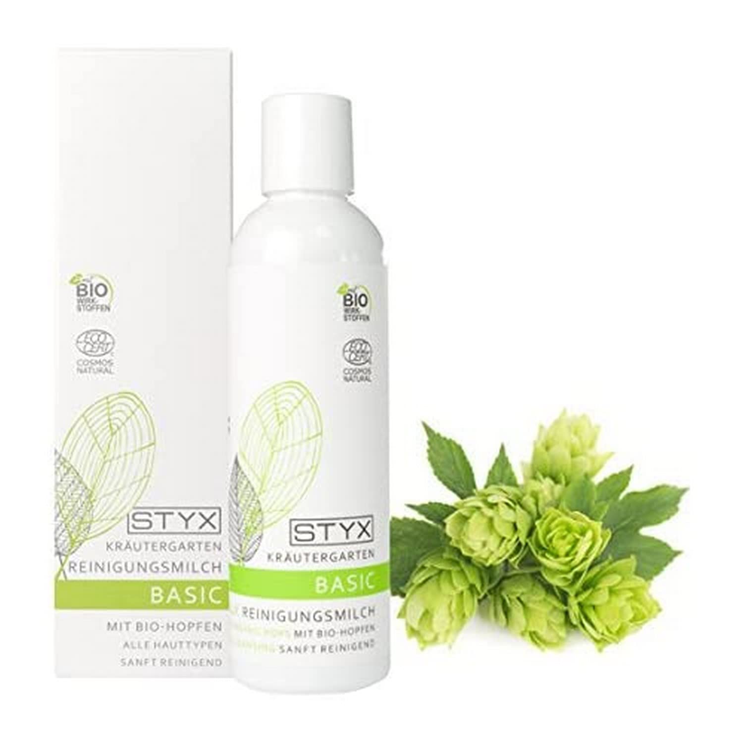 Styx Kräutergarten Basic Cleansing Milk with Organic Hops, 200 ml