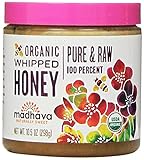 Madhava Naturally Sweet Organic Pure & Raw Gluten-Free Whipped Honey, 10.5 Ounce