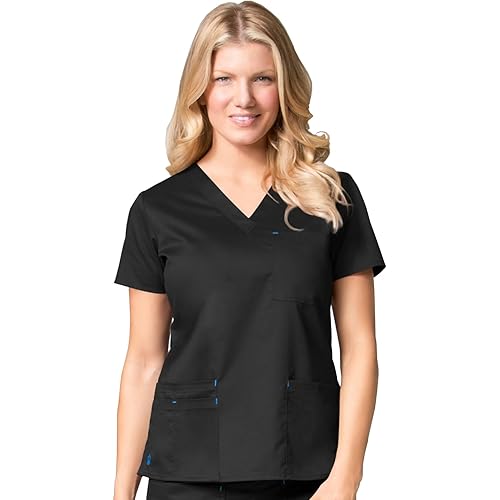 Maevn 1202 3-Pocket V-Neck Top