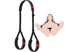 Sex Bondage Legs Restraints, Thigh Sling with Adjustable Straps, Bed Restraints for Couples Sex BDSM Toys