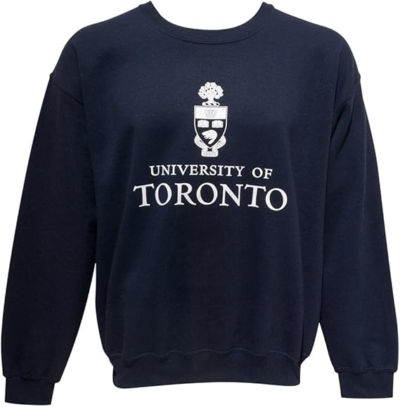 University Of Toronto Centre Justified Core Crewneck Amazon Ca