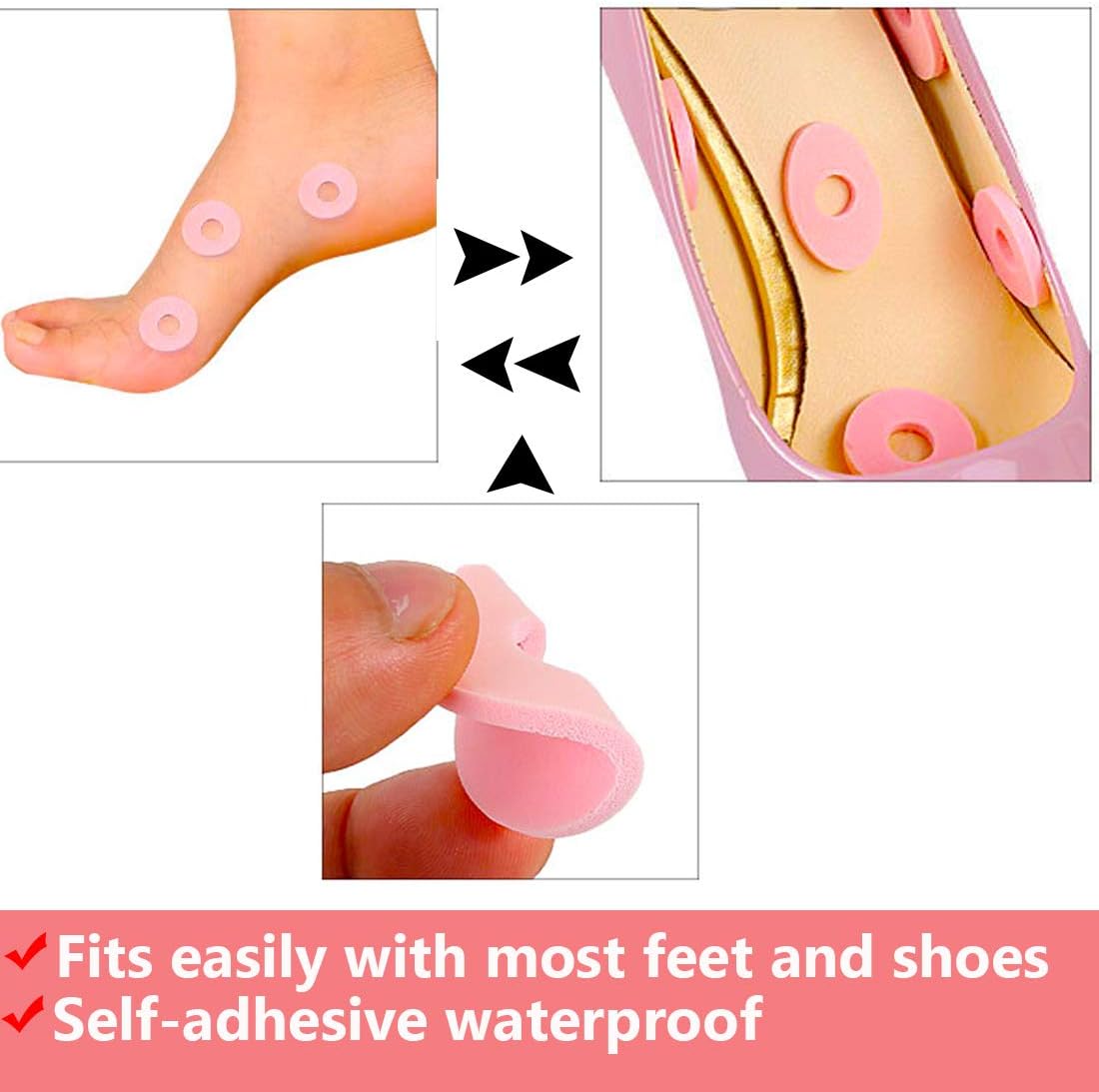 Corn Cushion Pads 66 Counts Variety Pack Foam Corn Protectos Pads for Foot, Toe Callus and Feet Sore : Beauty
