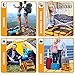 PRO Packing Cubes | 6 Piece Travel Bags Organizer for Luggage | Multi-size Ultralight Travel Cubes | Suitcase Organizer Bags Set | Makes Packing Easy - Sunset Orange