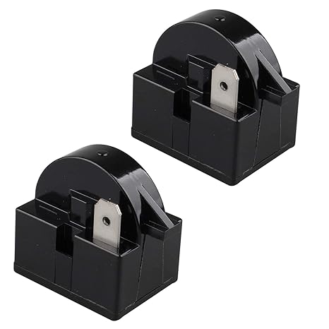 Futheda 2 piezas 220 V 22 Ohm 1 Pin Refrigerador Congelador ...