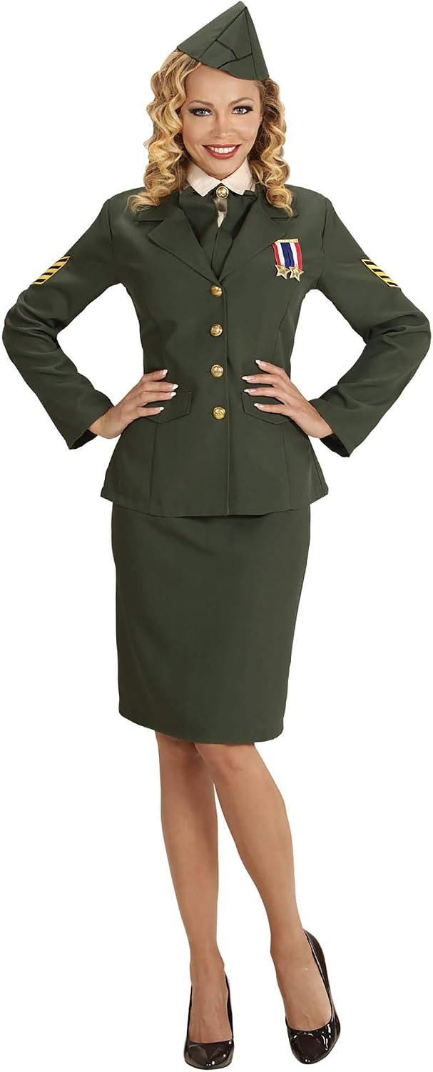 Widmann wdm59174 ? Official Costume of the Army, Green, Large, Size 18-20, Ladies -> Size 18-20