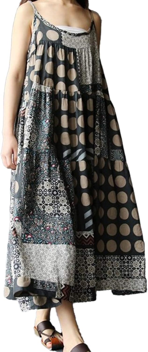 vintage cotton maxi dress