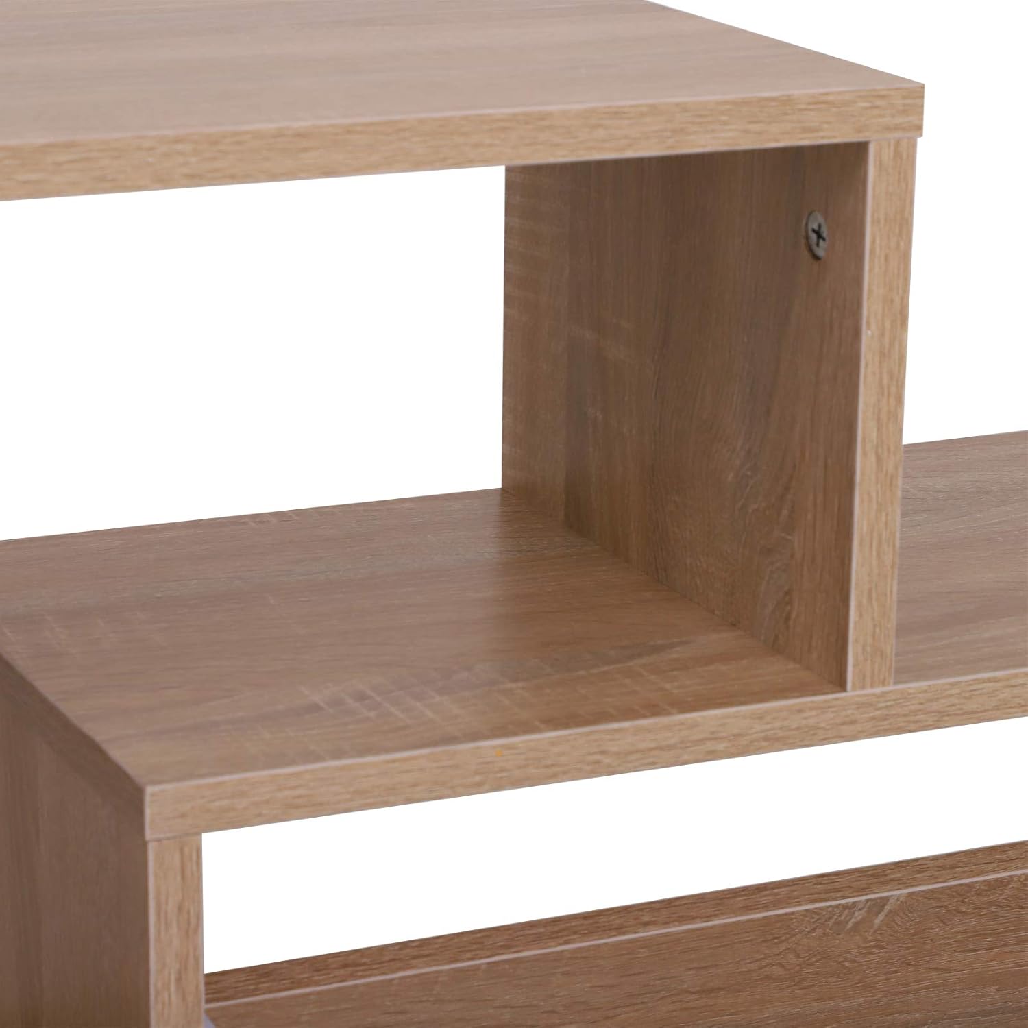 HOMCOM Zapatero De Madera Con Estanter iacute a Y Cubos Armario Para