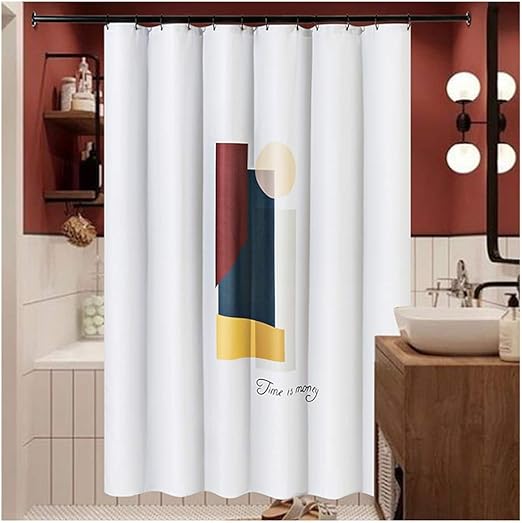 LCHY Shower Curtain Mould Proof Resistant Washable Good Shading