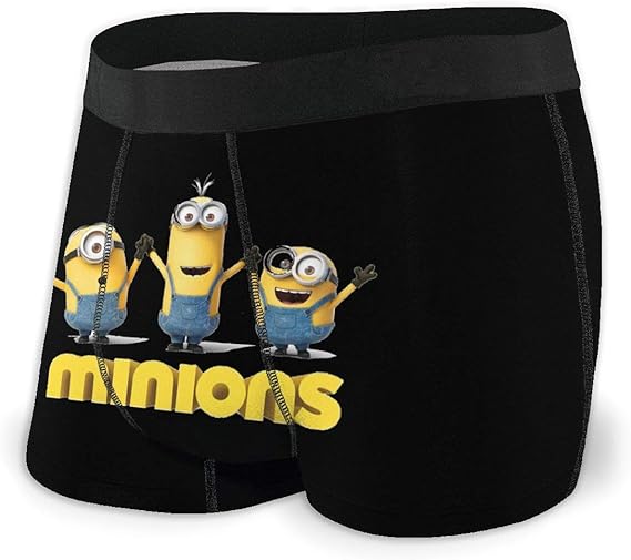 Amazon Co Jp ミニオン4 ボクサーパンツ メンズ ブランド 下着 ローライズ 吸汗速乾 通気性 抗菌防臭加工 ボクサーブリーフ 服 ファッション小物