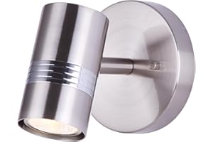 Canarm, ICW1058A01BNC10, Track Lighting, Brushed Nickel Finish, 5.5 x 5.0 x 4.75