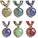 JOVIVI Retro Bohemia Style Millet Chain Crystal Phoenix Peacock Pendant Necklace