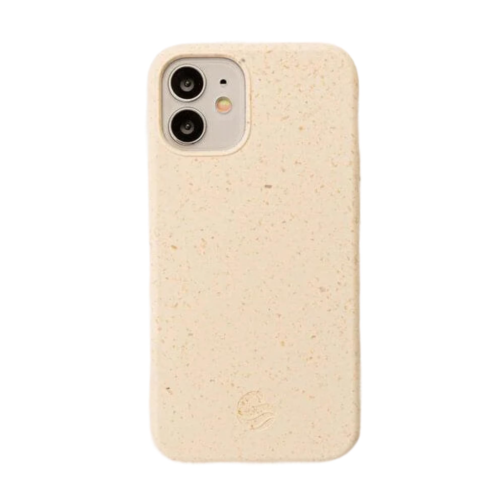 Wave Case iPhone 12 Phone Case - Eco-Friendly Wheat Straw Phone Case with Shock-Absorbing Corners | 2mm Raised Lip | Ultra-Thin Design, 360° Protection | White