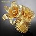 for Lover Microworld 3D Metal Puzzle Romantic Flower Model Z010 DIY 3D Laser Cut Assemble Toys